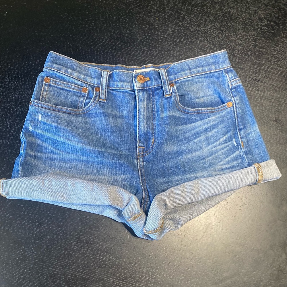 Madewell High Rise Denim Shorts